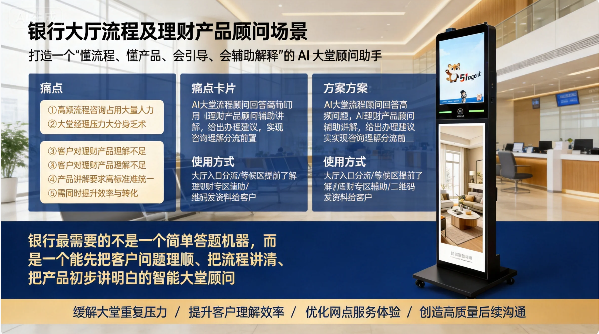 银行大厅案例